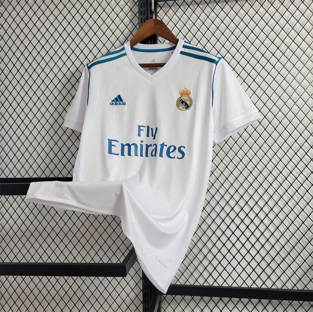 Camisa Real Madrid 17/18 Home - (Retrô)