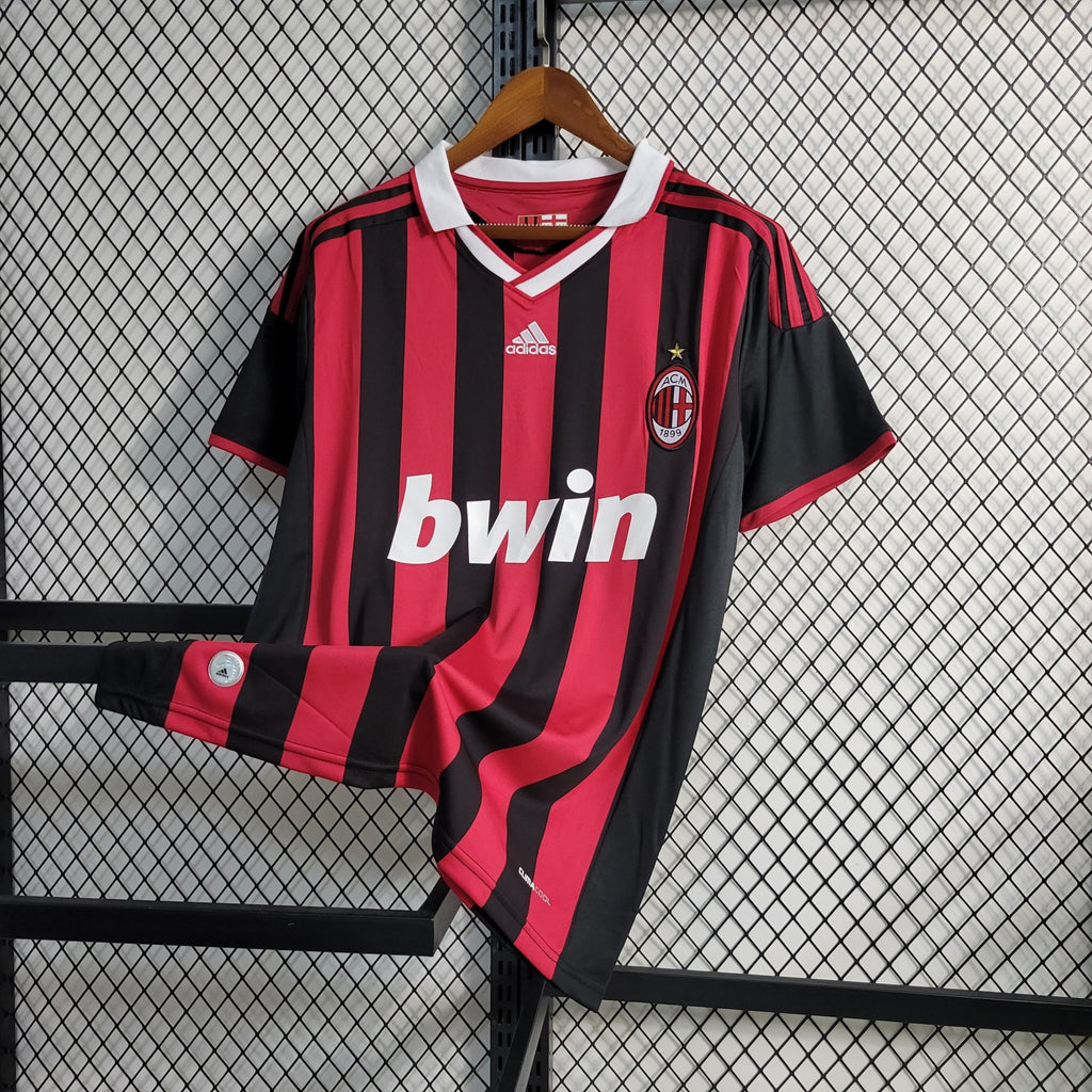 Camisa Milan 09/10 Home - (Retrô)
