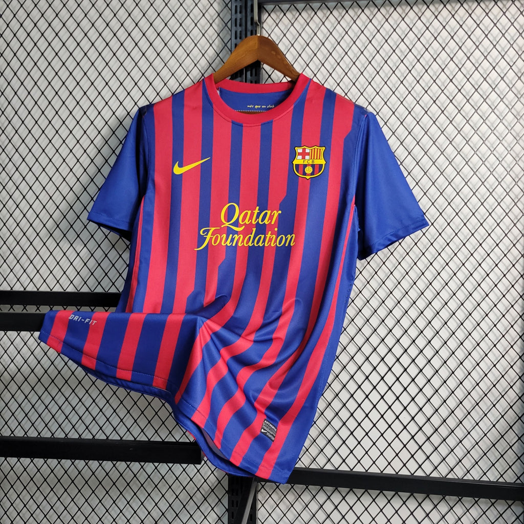 Camisa Barcelona 11/12 Home - (Retrô)