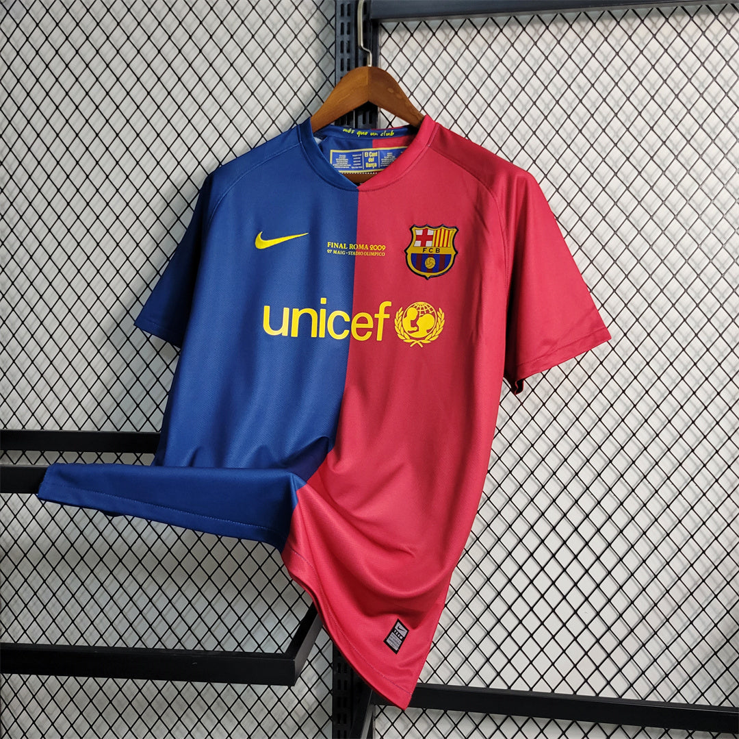 Camisa Barcelona 08/09 Home (Final Champions League) - (Retrô)