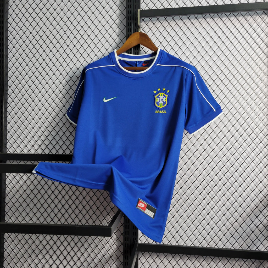 Camisa Brasil 1998 Away - (Retrô)