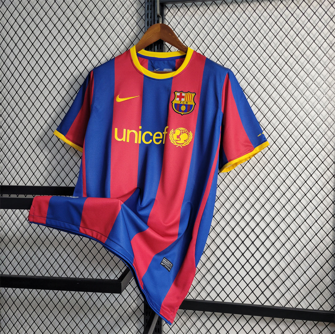 Camisa Barcelona 10/11 Home - (Retrô)