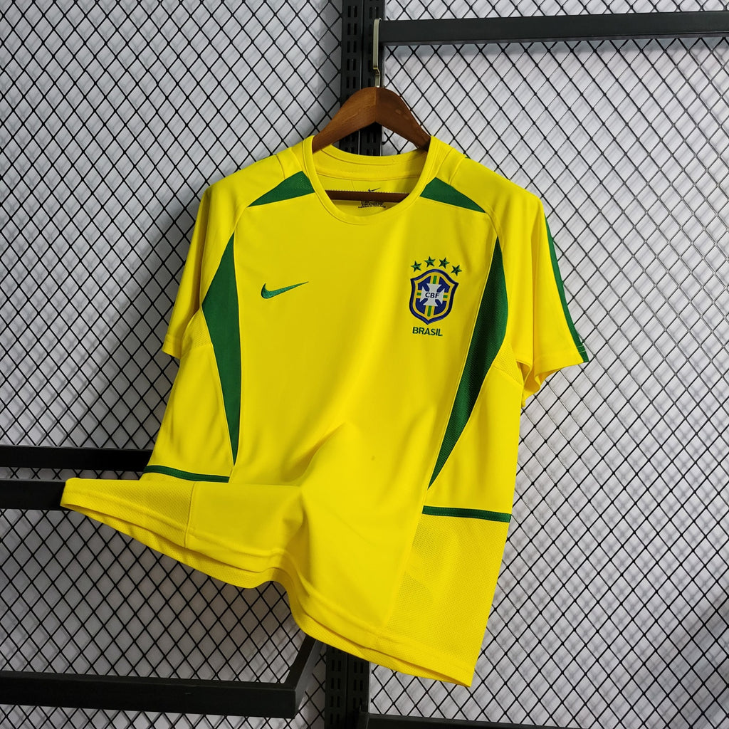 Camisa Brasil 2002 Home - (Retrô)