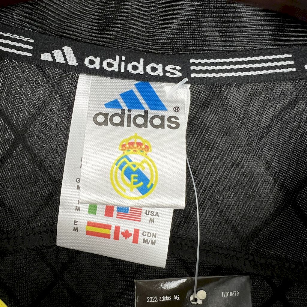 Camisa Real Madrid Reserva 98/99 - Versão (Retrô) Manga Comprida
