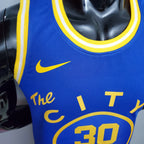 Camisa NBA Golden State Warriors #30 Curry - Train Blue