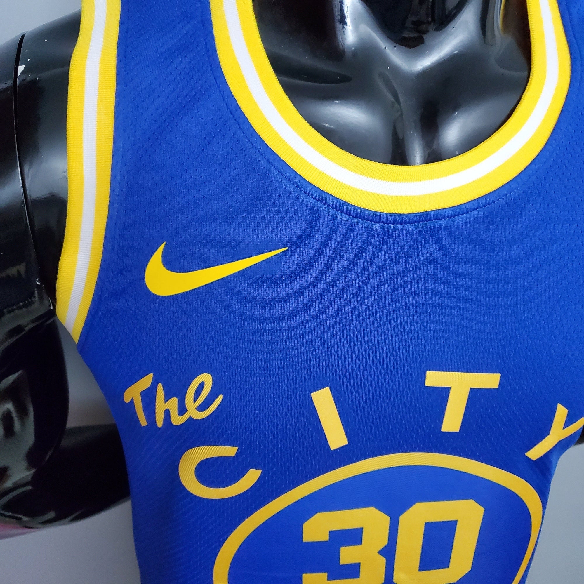 Camisa NBA Golden State Warriors #30 Curry - Train Blue