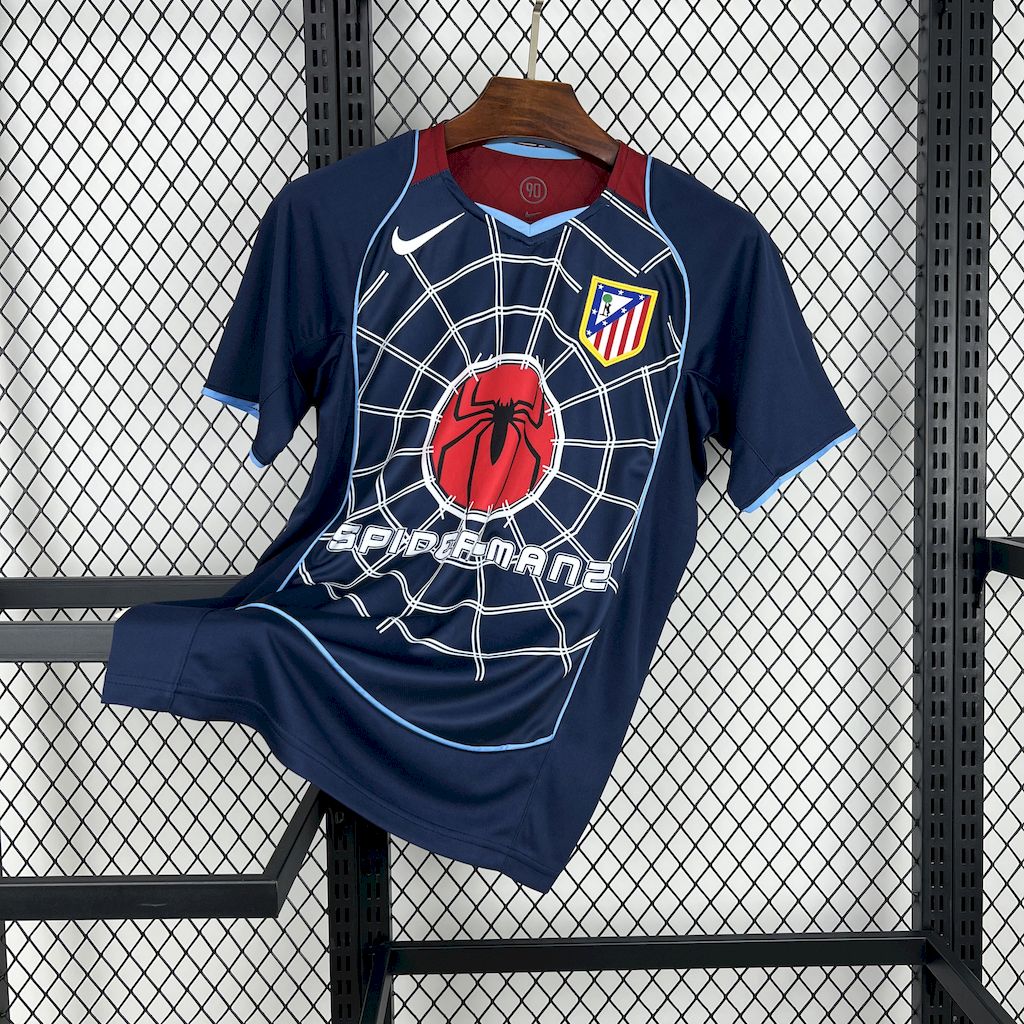 Camisa Atlético de Madrid Reserva 04/05 - Versão (Retrô)