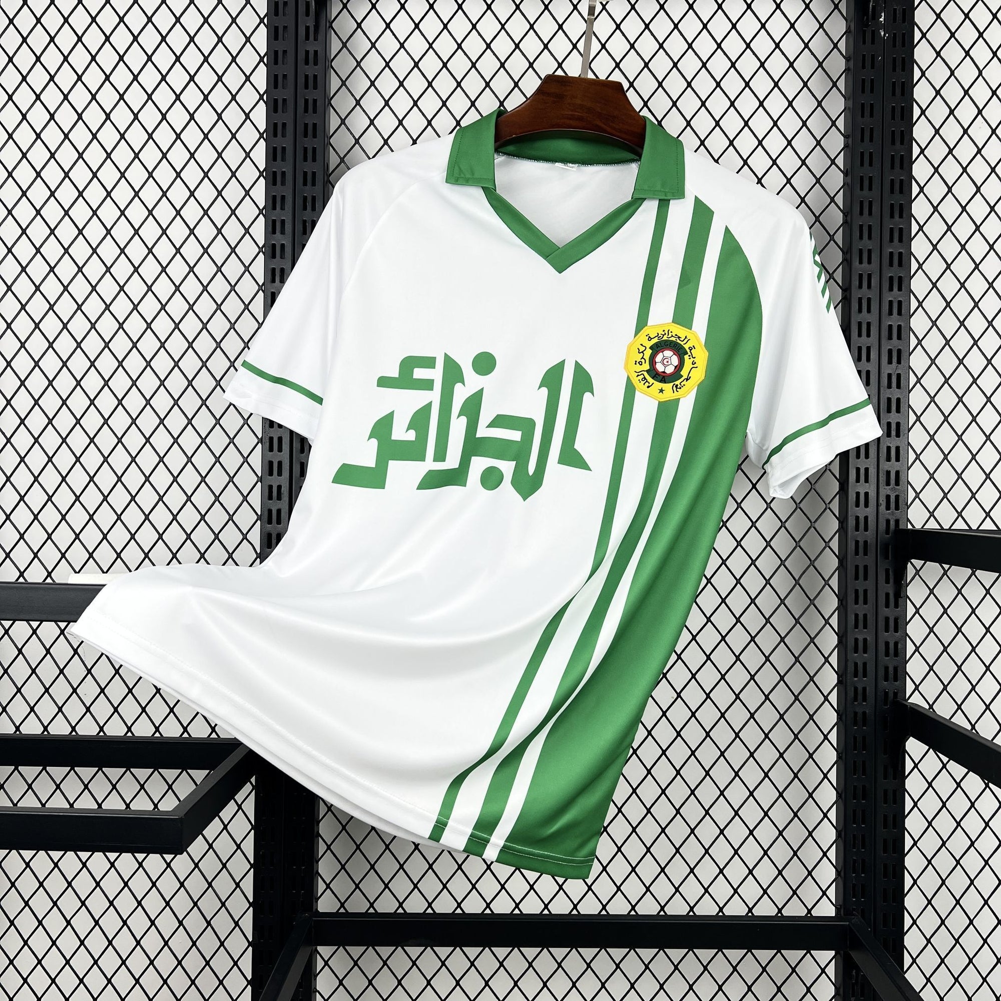 Camisa Argélia 1986 Home - (Retrô)