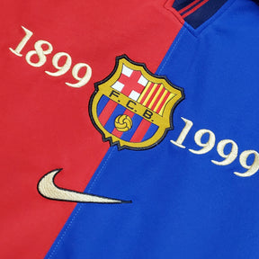 Camisa Barcelona Edição Comemorativa 100 Anos - Versão (Retrô)