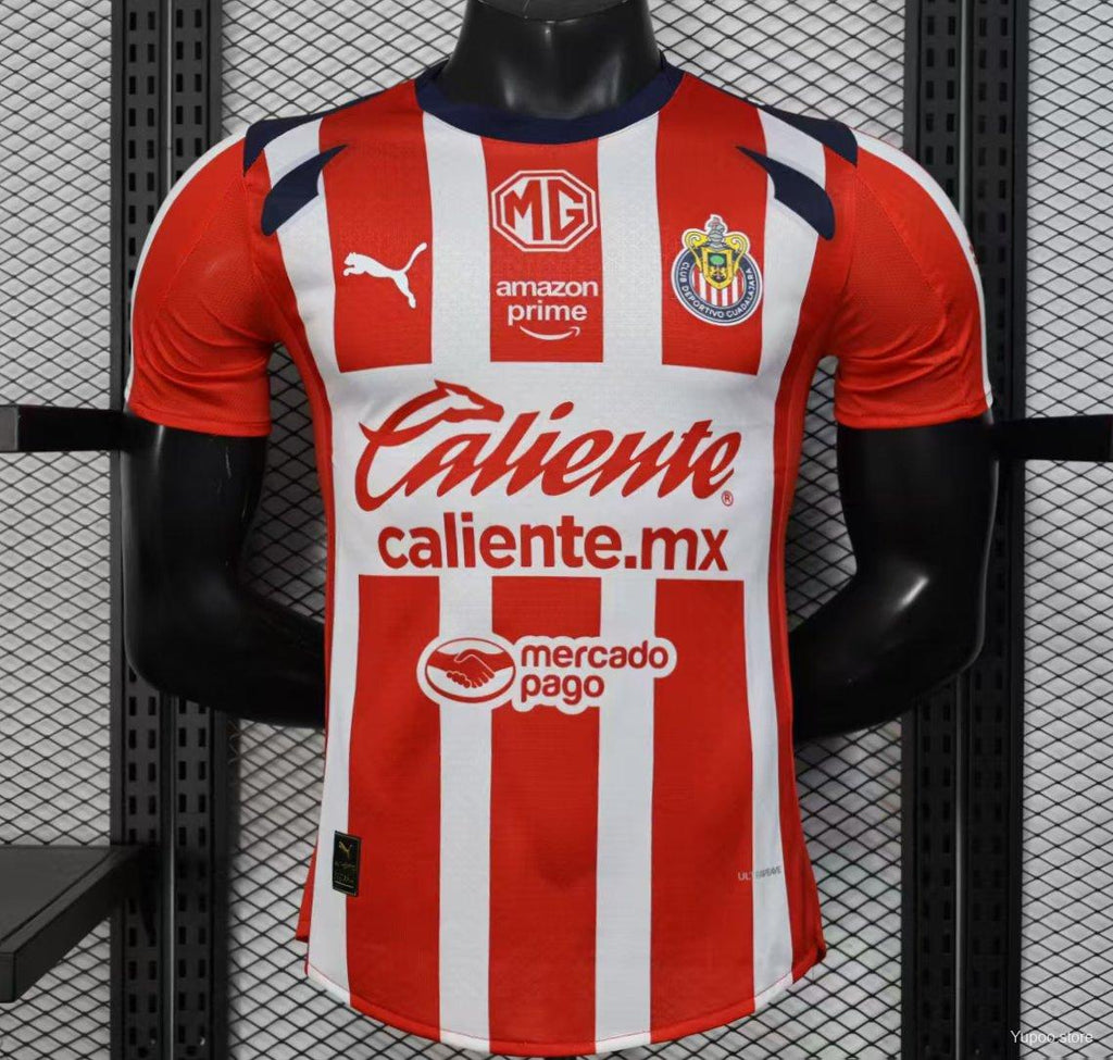 Camisa Chivas Guadalajara 25/26 Home - (Jogador)