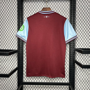 Camisa West Ham Home 24/25 - Versão (Torcedor) Masculina