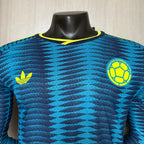 Camisa Colômbia 2026 Away - (Jogador) Manga Longa