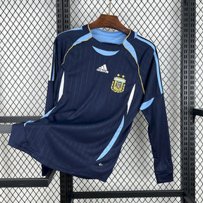 Camisa Argentina Reserva 06/07 - Versão (Retrô) Manga Comprida