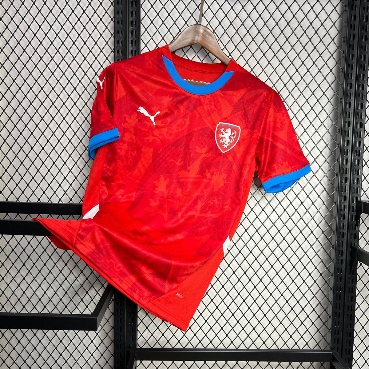Camisa República Tcheca Home 24/25 - Versão (Torcedor) Masculina