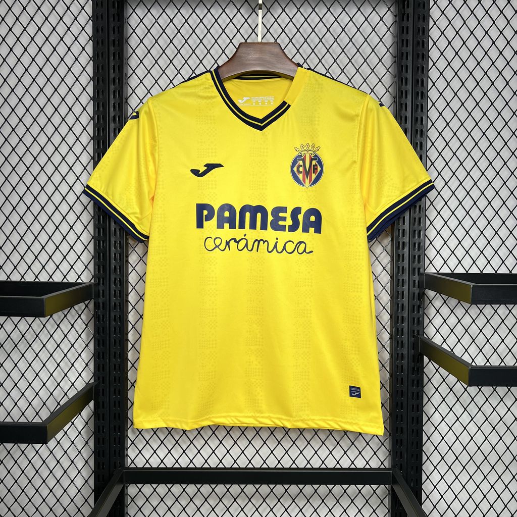 Camisa Villareal Home 24/25 - (Torcedor) Masculina