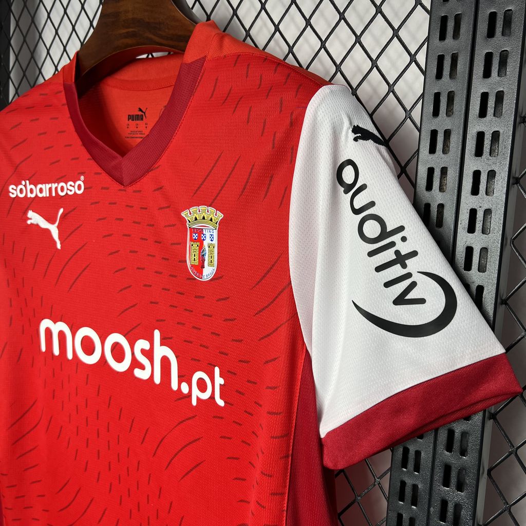 Camisa Braga Home 24/25 - Adidas (Torcedor) Masculina