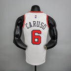 Camisa NBA Chicago Bulls #6 Caruso - 75° Aniversário White