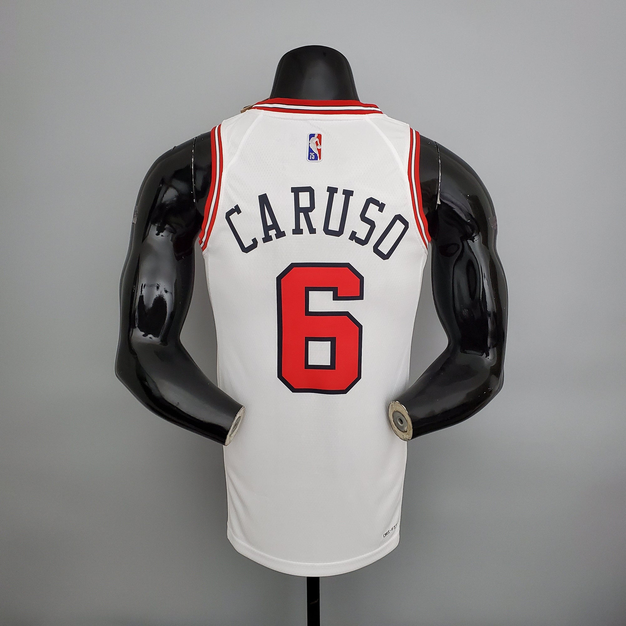 Camisa NBA Chicago Bulls #6 Caruso - 75° Aniversário White