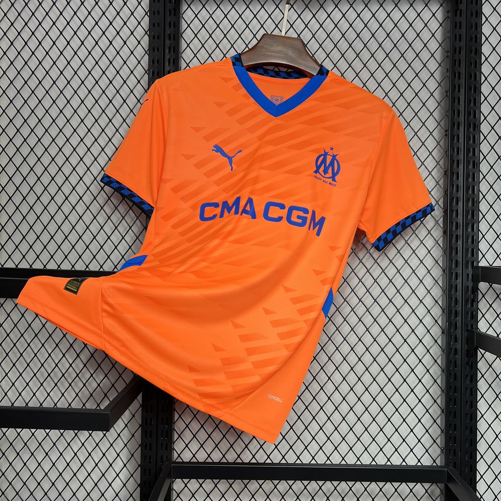 Camisa Olympique de Marseille Third 24/25 - Versão (Torcedor) Masculina