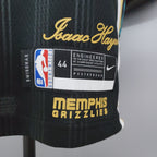 Camisa NBA Memphis Grizzlies #12 Morant - City Edition Black