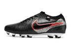 Chuteira Nike Tiempo Legend 10 FG - Preto e Vermelho