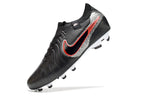 Chuteira Nike Tiempo Legend 10 FG - Preto e Vermelho