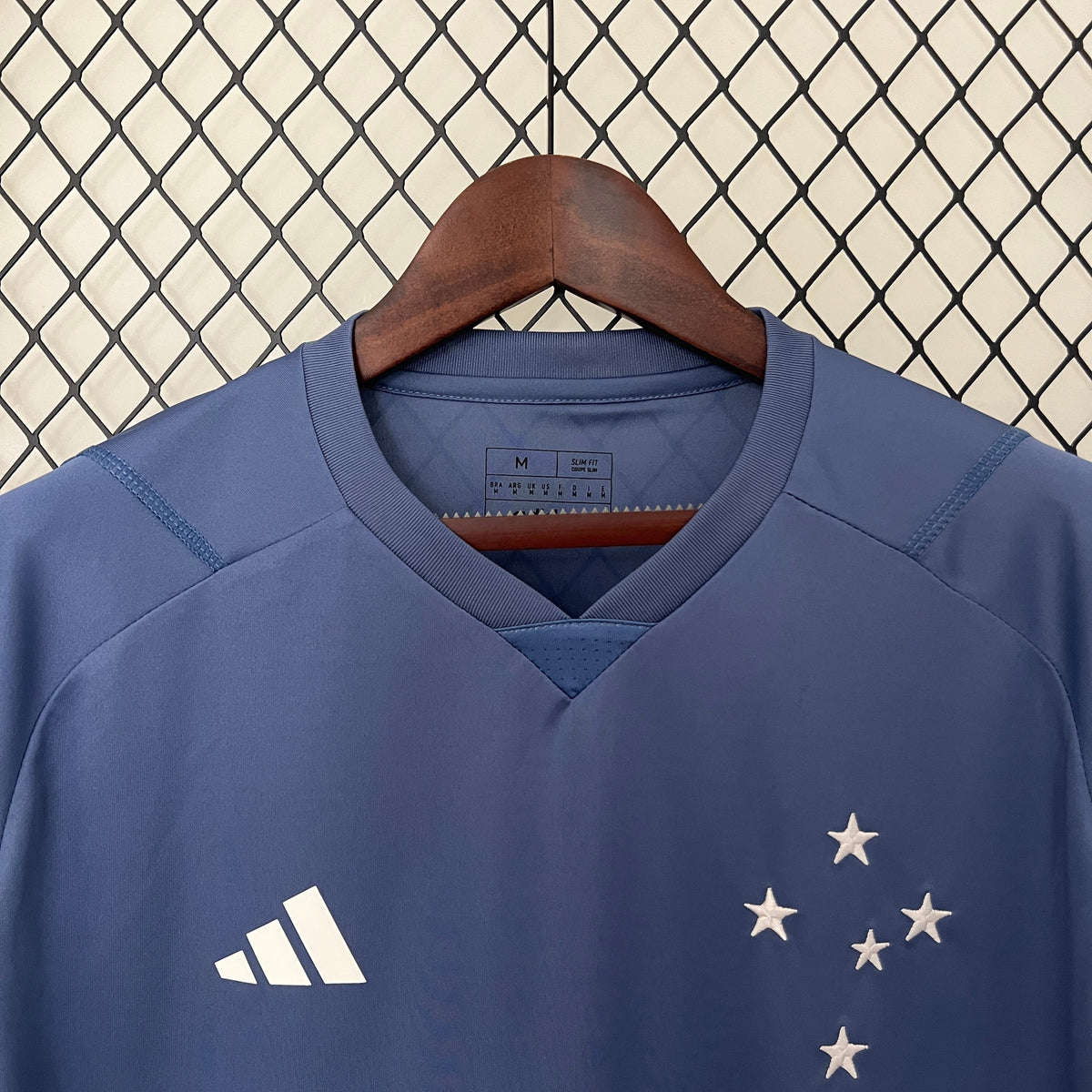 Camisa Cruzeiro Treino Azul 24/25 - Versão (Torcedor) Masculina
