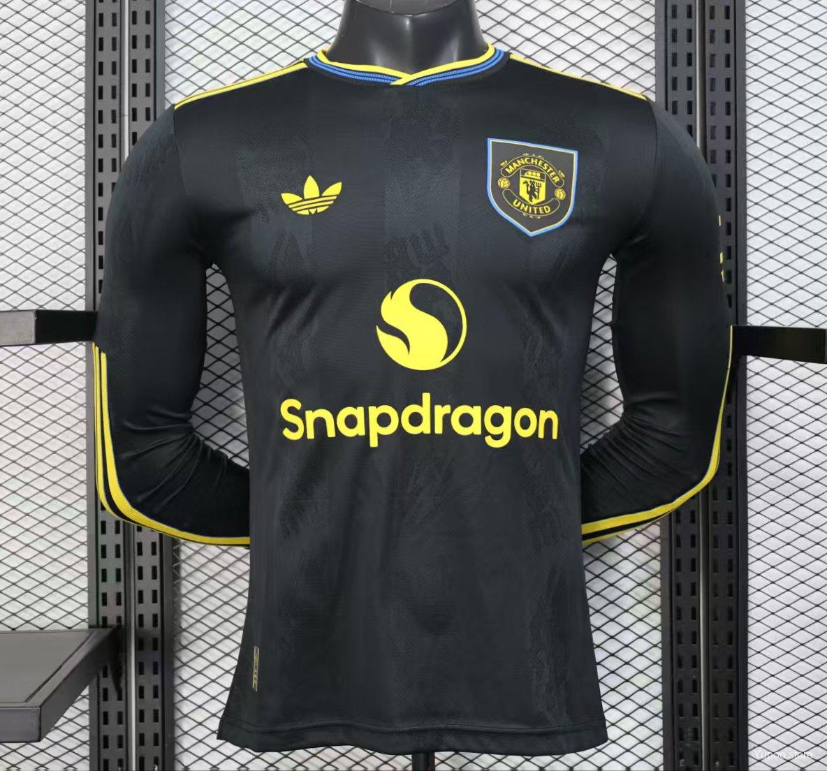 Camisa Manchester United 25/26 Third - (Jogador) Manga Longa
