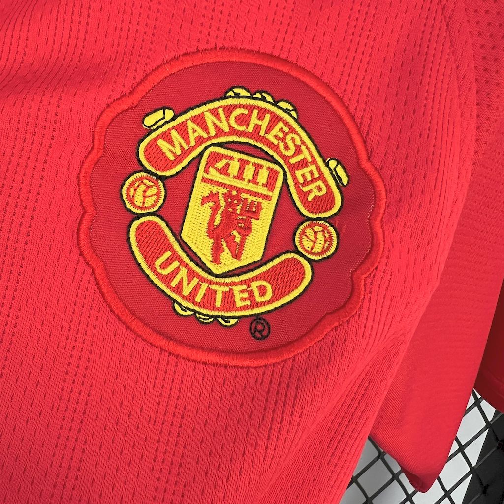 Camisa Manchester united Titular 07/08 - Versão (Retrô)