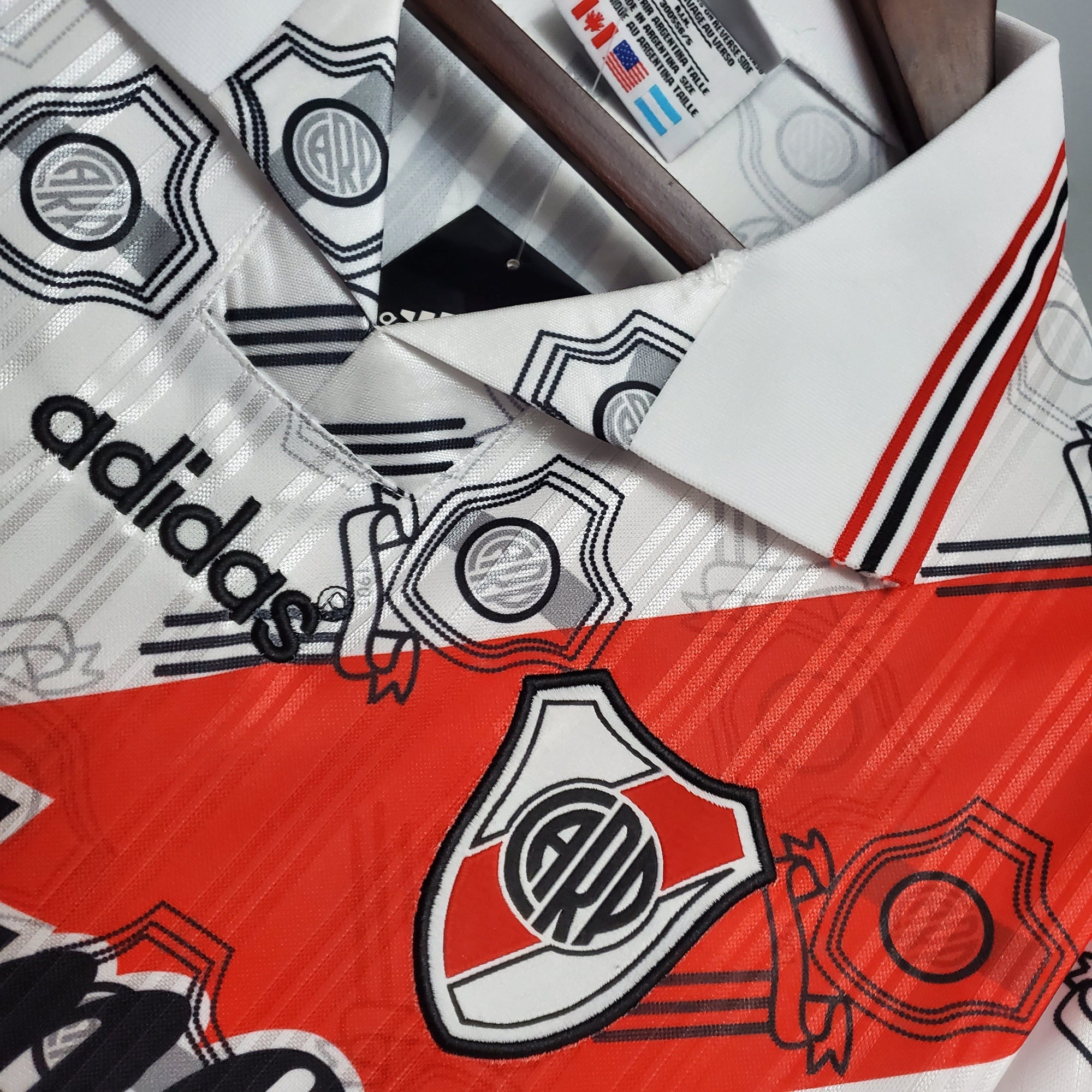 Camisa River Plate 96/97/98 Home - (Retrô)