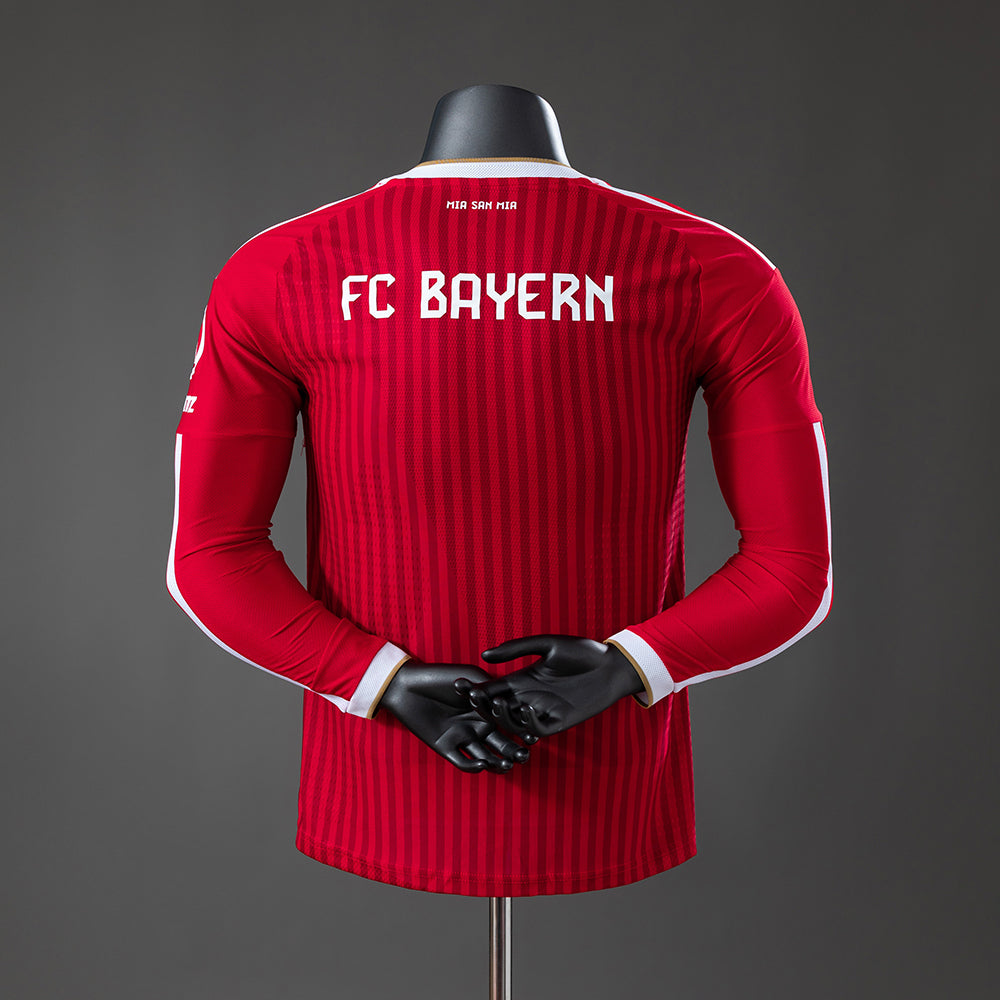 Camisa Bayern de Munique 26/27 Home - (Jogador) Manga Longa