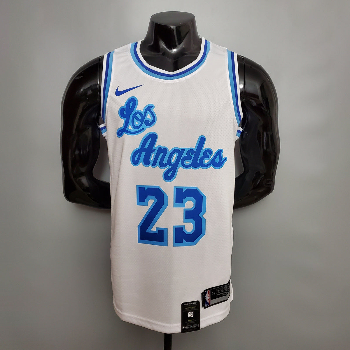 Camisa NBA Lakers #23 James (Retrô) Night White - 23/24