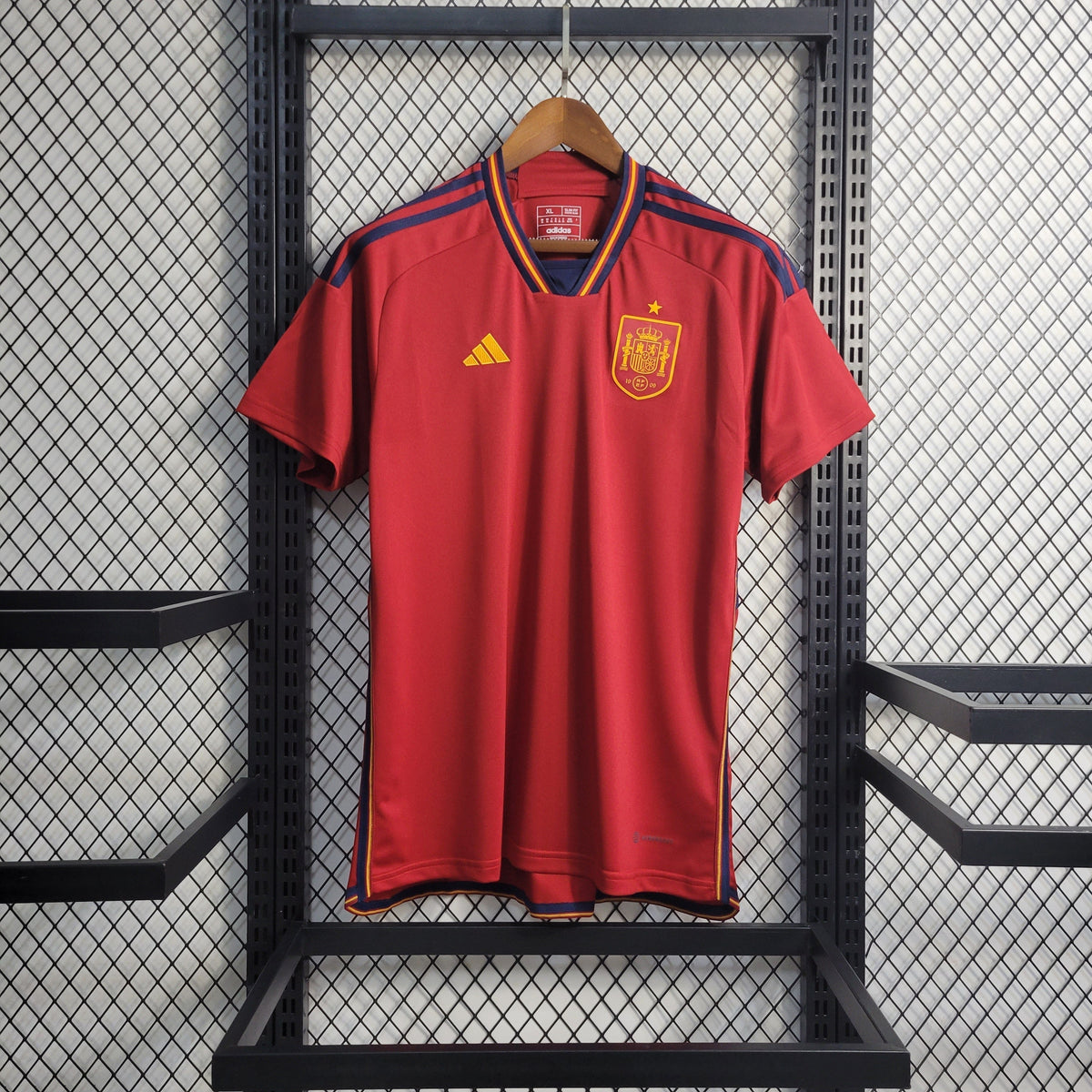 Camisa Espanha Titular 22/23 - Versão (Torcedor) Masculina