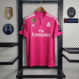 Camisa Real Madrid 14/15 Away (Todos os Patches) - (Retrô)