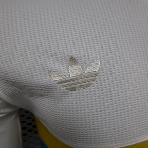 Camisa Colômbia Aniversário De 100 Anos Adidas 24/25 - Versão (Jogador) Manga Comprida