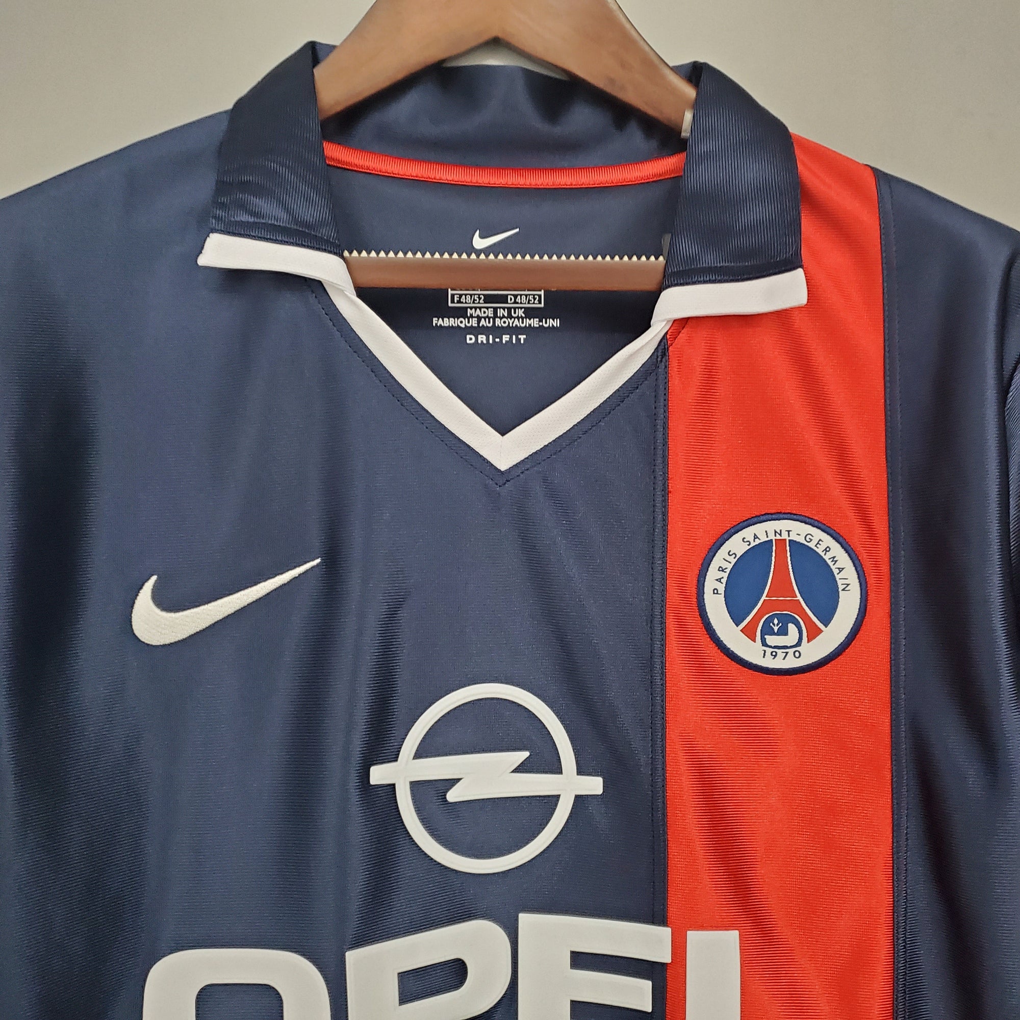Camisa PSG Titular 01/02 - Versão (Retrô)