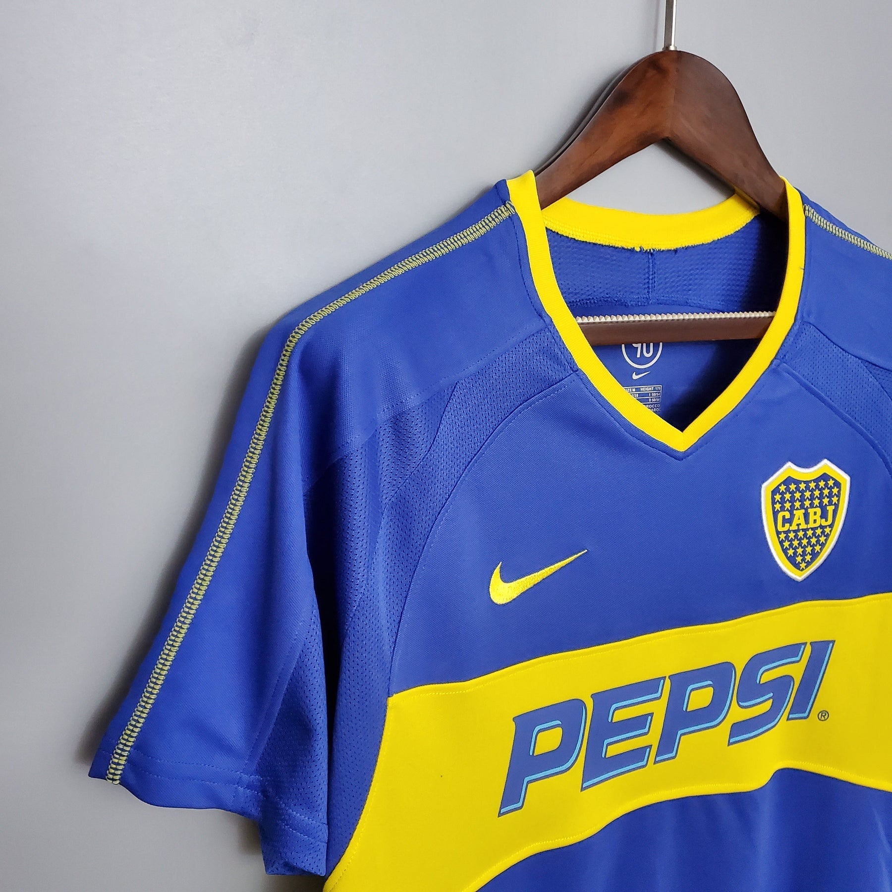 Camisa Boca Juniors Titular 03/04 - Versão (Retrô)