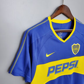 Camisa Boca Juniors Titular 03/04 - Versão (Retrô)