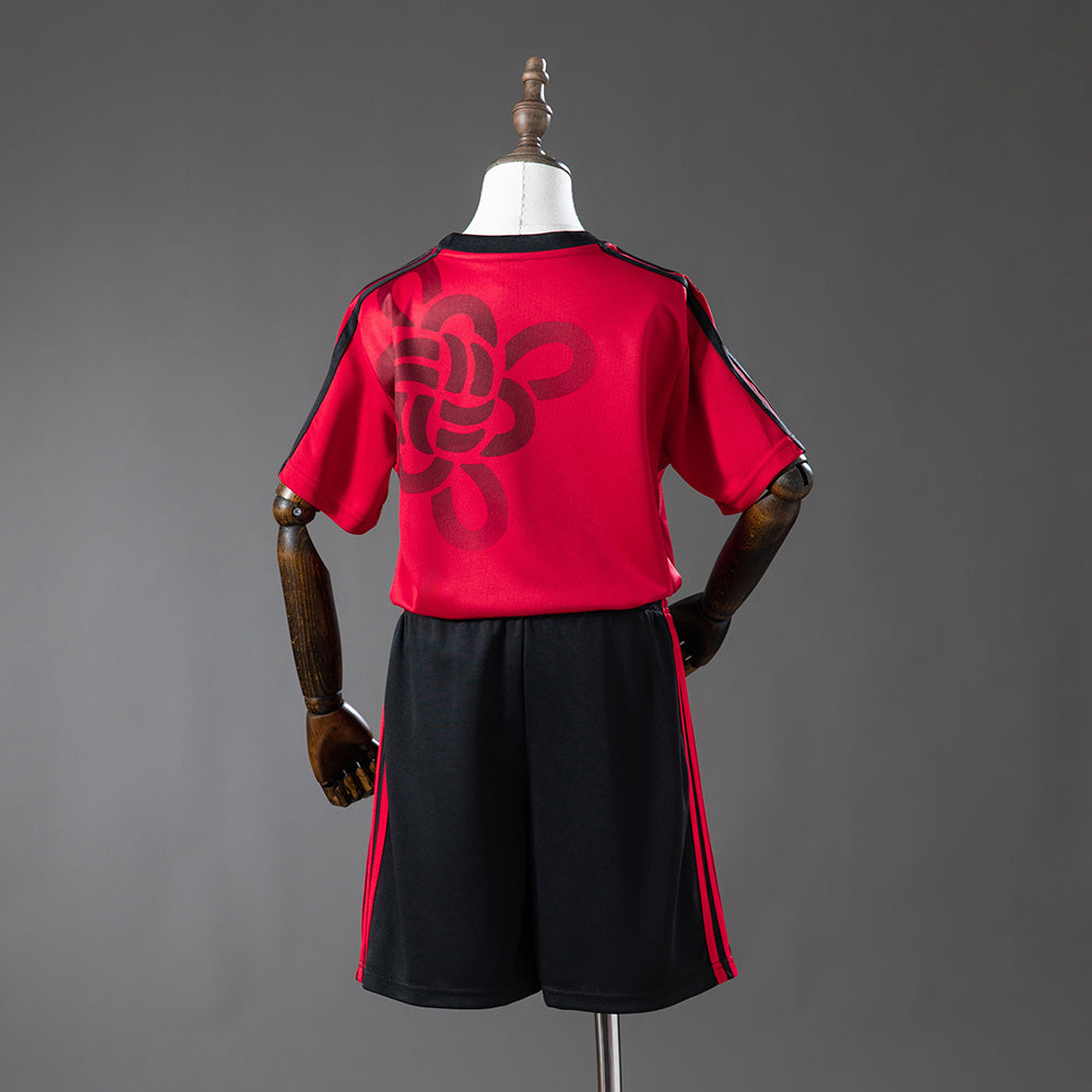 Kit Infantil Manchester United 25/26 Edição Especial