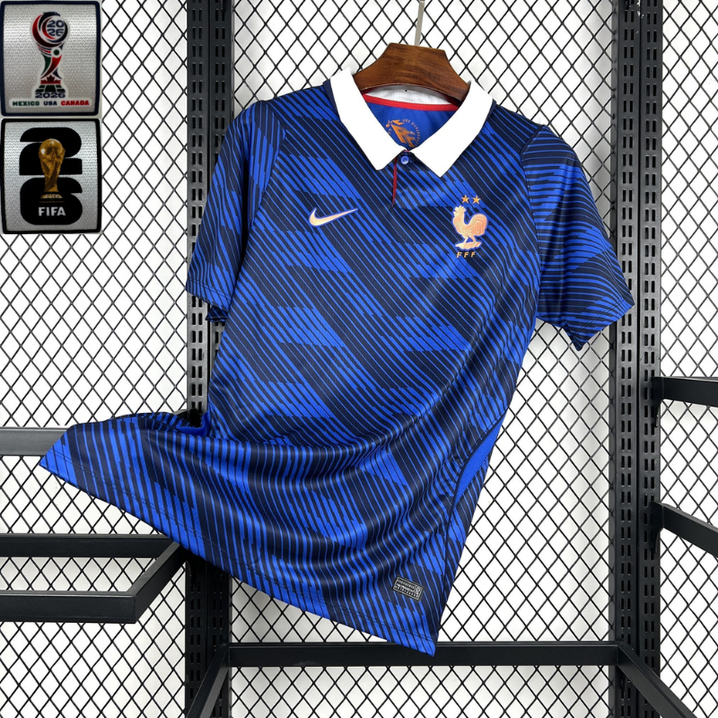 Camisa França 2026 Home - (Com Patchs) (Torcedor)