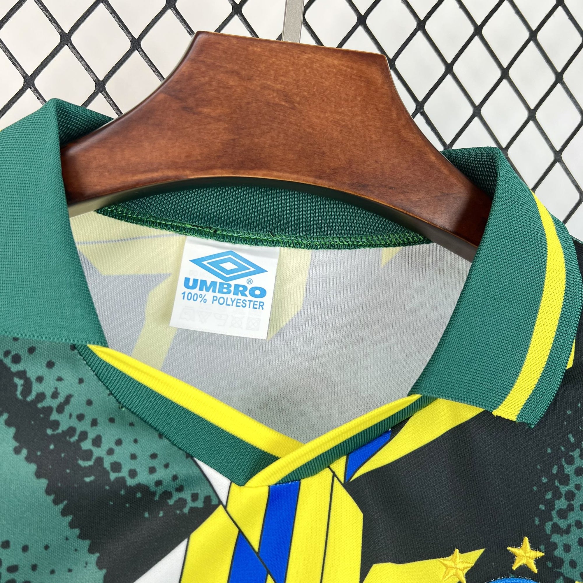 Camisa Brasil 1994 Goleiro - (Retrô) Manga Longa