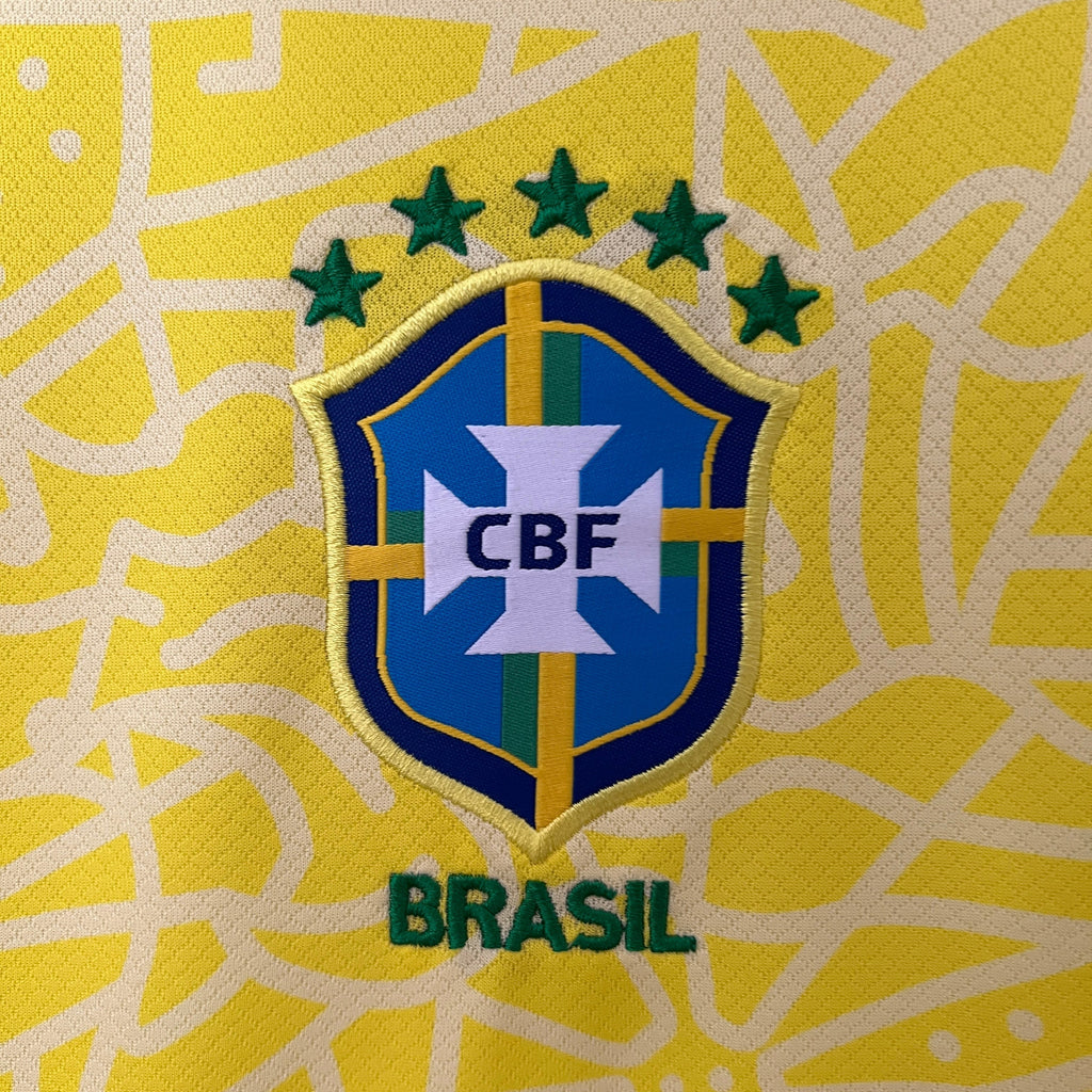 Camisa Brasil 2024 Home - (Feminina)