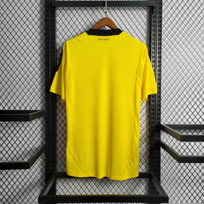 Camisa Real Madrid Goleiro Amarela 11/12 - Versão (Retrô)