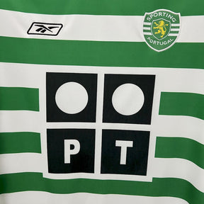 Camisa Sporting Titular 03/04 - Versão (Retrô)