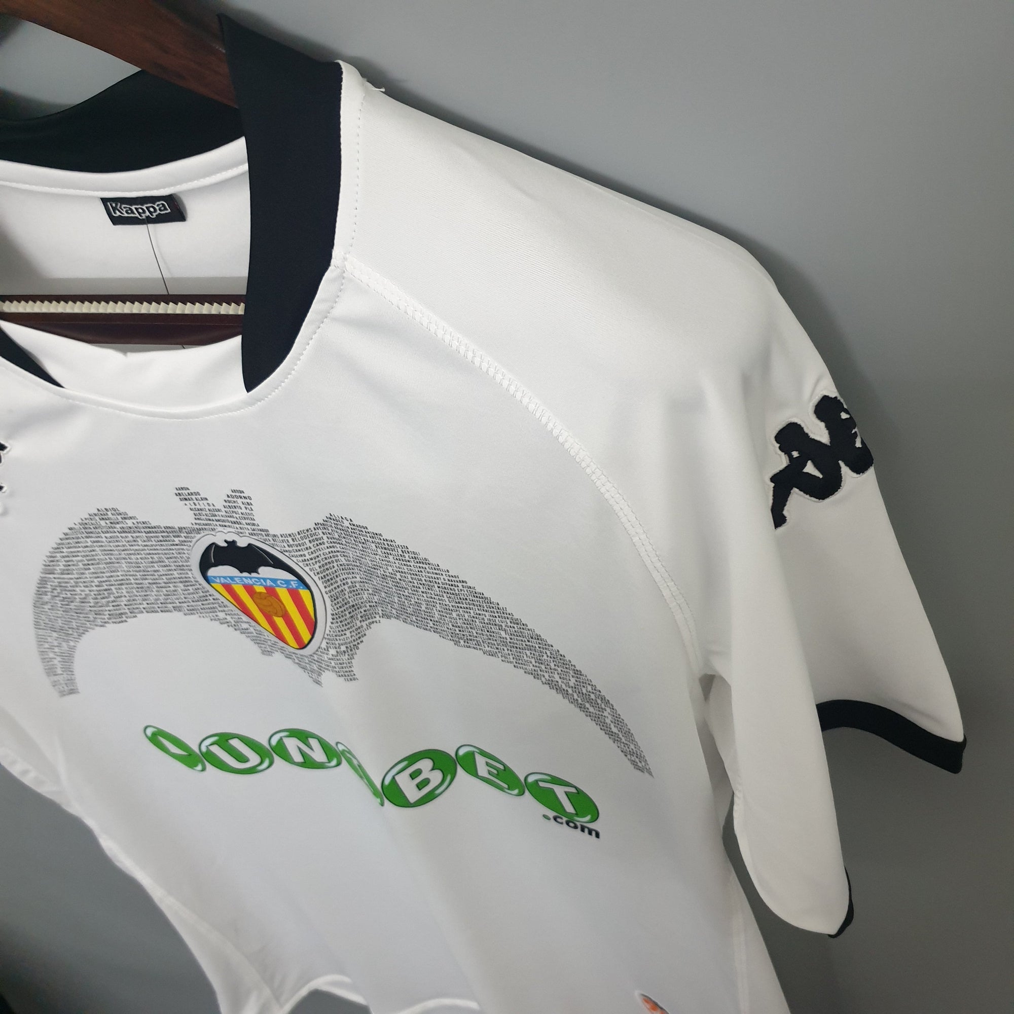 Camisa Valencia Titular 09/10 - Versão (Retrô)