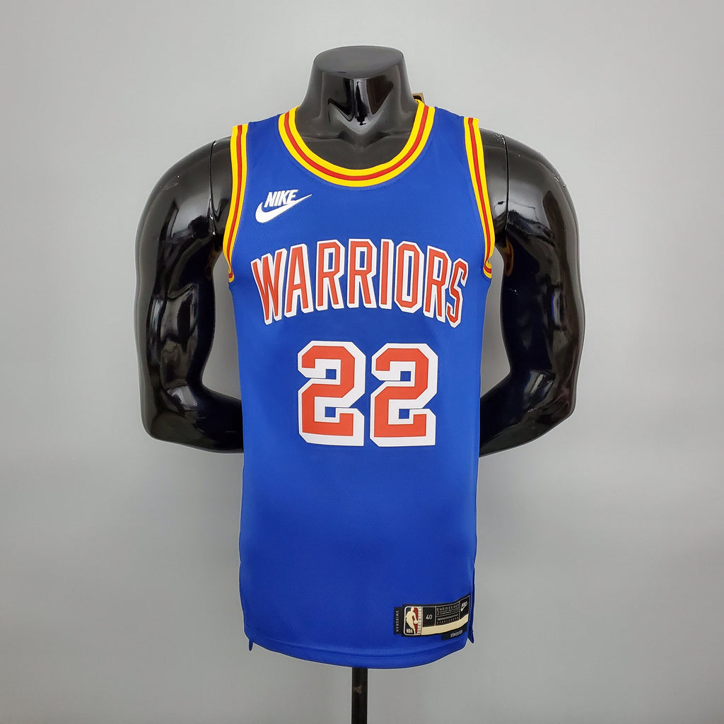 Camisa NBA Golden State Warriors #22 Wiggins - (Retrô) Blue