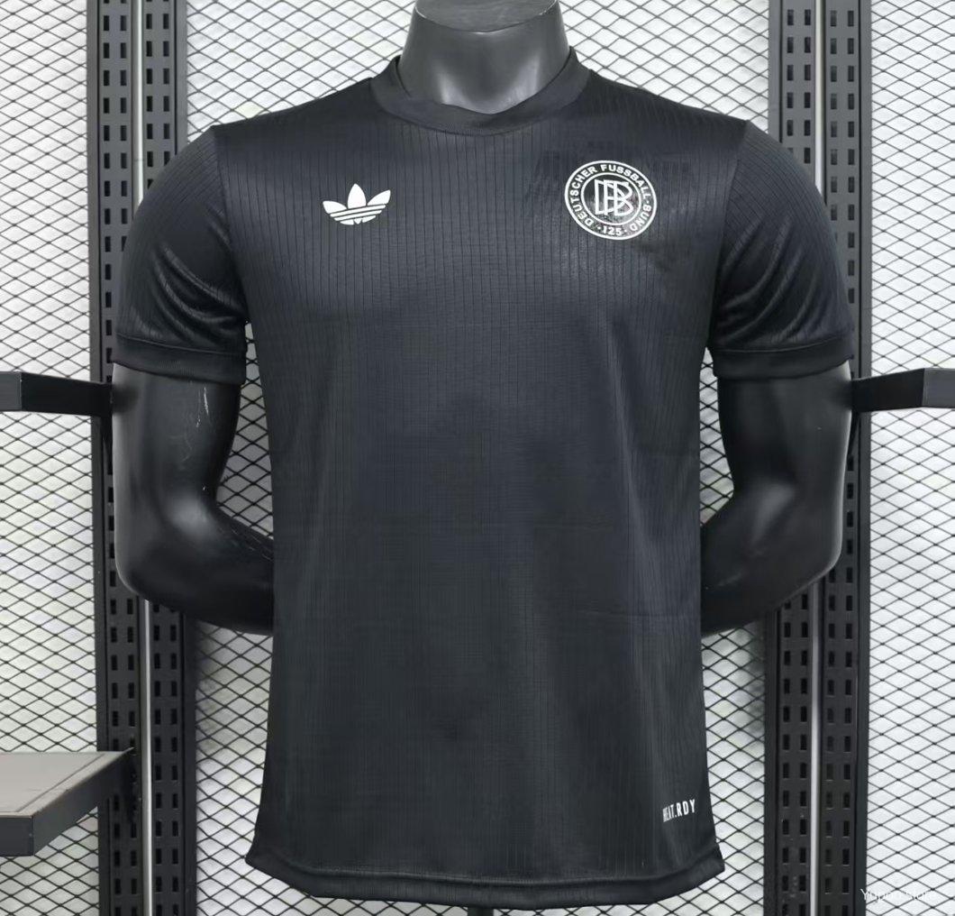 Camisa Alemanha 2025 Aniversário 125 Anos (Black) - (Jogador)