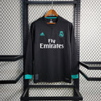 Camisa Real Madrid 17/18 Away - (Retrô) Manga Longa