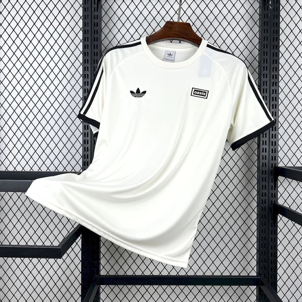 Camisa Oasis Live '25 White - (Torcedor)