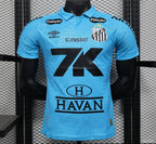 Camisa Santos 2025 Third (Todos os Patrocínios) - (Jogador)